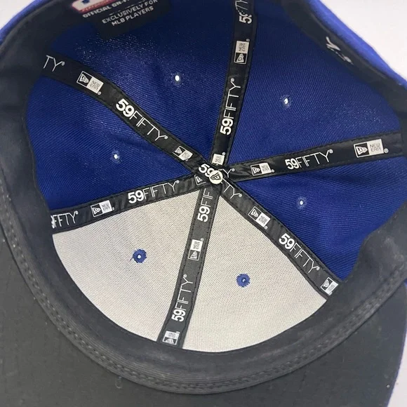 New Era Royal Blue 59FIFTY Cap 7 3/8 - Picture 5 of 6